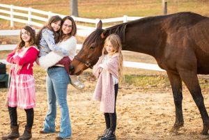 Parenting from the Saddle: Equestrian Moms Use Creativity for Barn Time