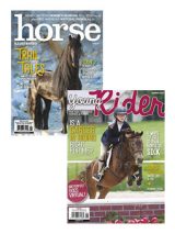 horse illustrated + young rider subscription combo
