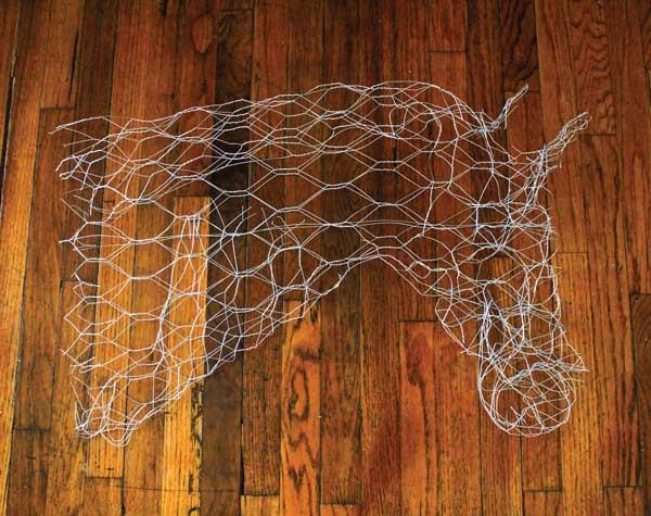 Wire Horse Head