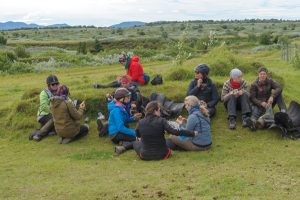 Iceland trip lunch break