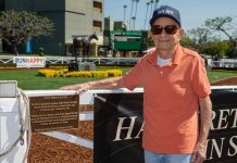 John Shear Santa Anita Mile Race