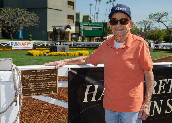 John Shear Santa Anita Mile Race