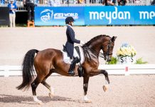 Laura Graves and Verdades Dressage World Cup Finals