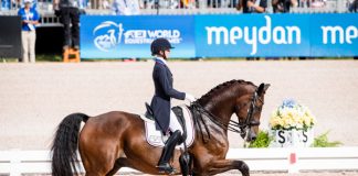 Laura Graves and Verdades Dressage World Cup Finals