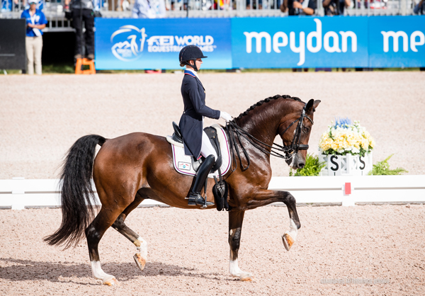 Laura Graves and Verdades Dressage World Cup Finals