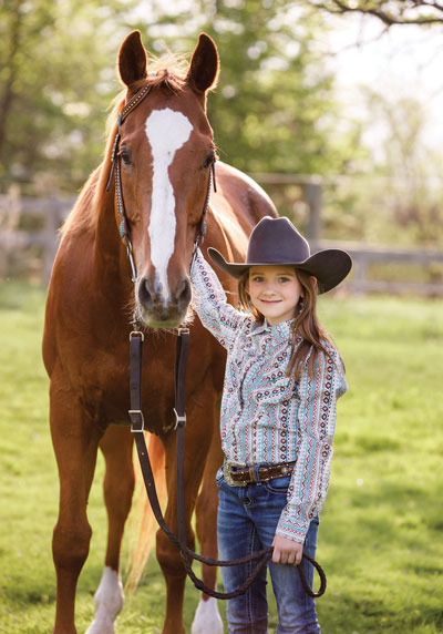 Lenna Peterson Barrel Racer