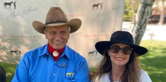 Monty Roberts and Heather Wallace