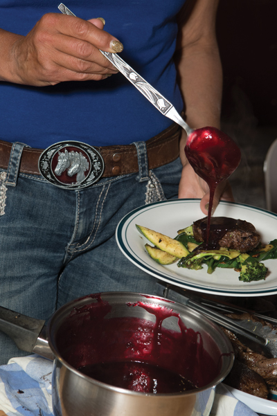 Food from a travel article