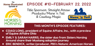 Podcast 10 - Preview of Equine Affaire Ohio, Sisters Horsing Around Mustang Journey, and PBS's Nature: American Horses