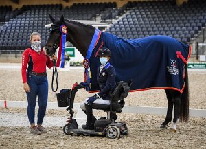 Rebecca Hart Wins 2020 Adequan/USEF Para Dressage National Championship