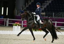Tokyo Olympics Dressage Grand Prix with Sabine Schut-Kery and Sanceo