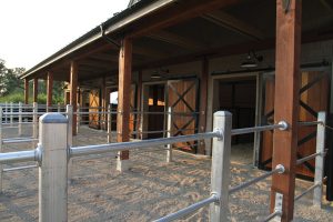 Stalls on Quinis Design Works Equestrian Property