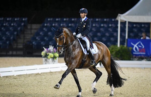 Steffen Peters and Suppenkasper at the U.S. Dressage Mandatory Observation Event
