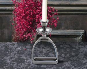 English Stirrup Candleholder