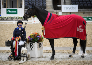 Sydney Collier and All In One - USEF Para Dressage National Championship