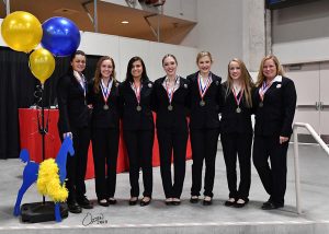 At the 2019 Saddle Seat Invitational Test Event, U.S. Saddle Seat Young Riders Stars Team Wins Gold