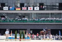 Main Arena for Equestrian Events in Tokyo Olympics