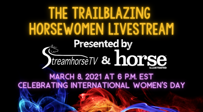 Trailblazing Horsewomen Livestream Promotional Image