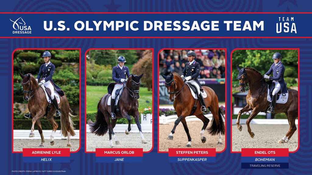 U.S. Dressage Team Announced for 2024 Paris Olympic Games