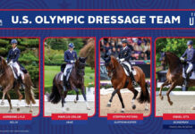 The U.S. Olympic Dressage Team