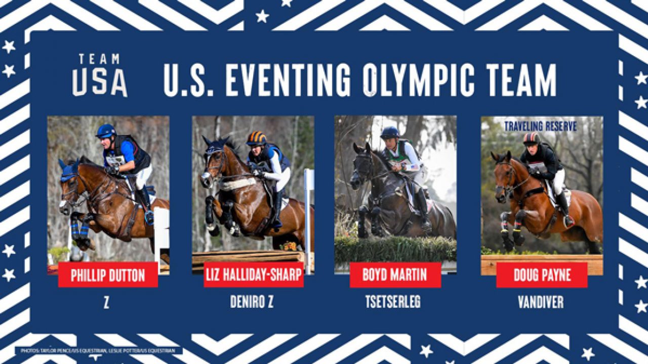 U.S. Eventing Team Named for Olympics Tokyo 2020